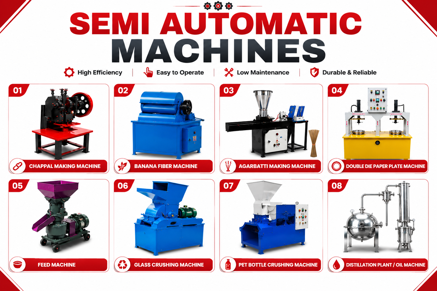 Semi Automatic Machine